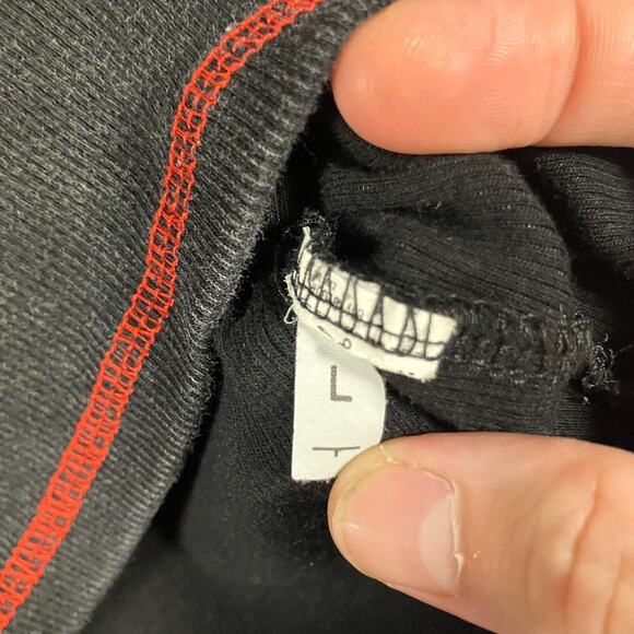 Beavis and Butt-Head World Tour Women’s Large Black Graphic T-Shirt Red Stitch - Picture 5 of 11